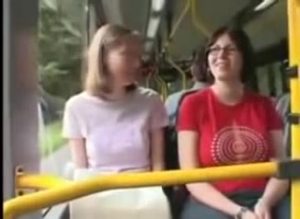 eager sex in the bus, discharged trim